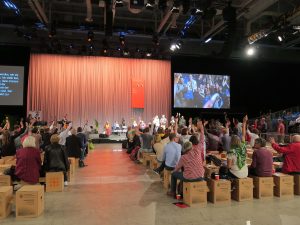 Resolution "Mehr Verantwortung für den Frieden" auf dem Kirchentag 2017 in Berlin 